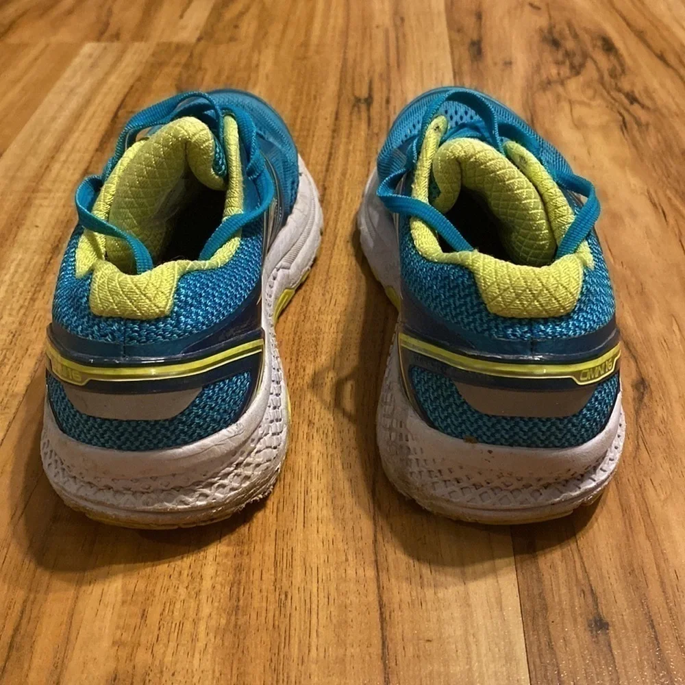 Saucony Women's Omni 16 Running Shoes, Teal/Citron, size 7